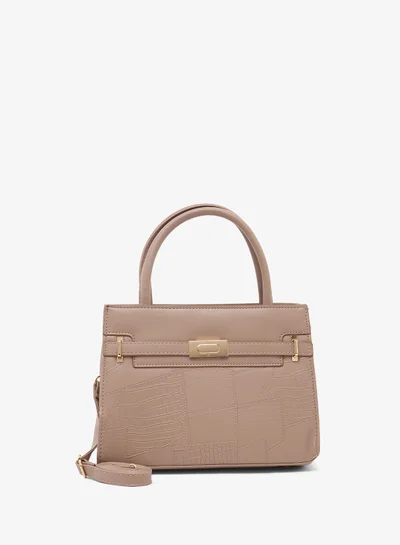 ELLA top handle satchel with strap