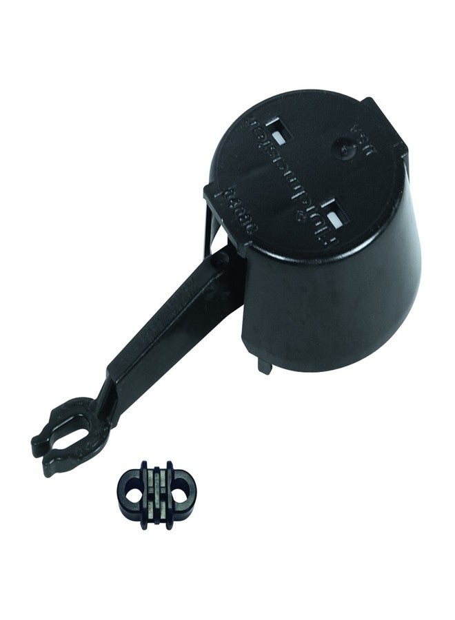 فلويد ماستر مجموعة غطاء بديل للمرحاض Fluidmaster 385 لصمامات التعبئة 400A، أسود، 4.75 × 3.75 × 1.47 - Image 1