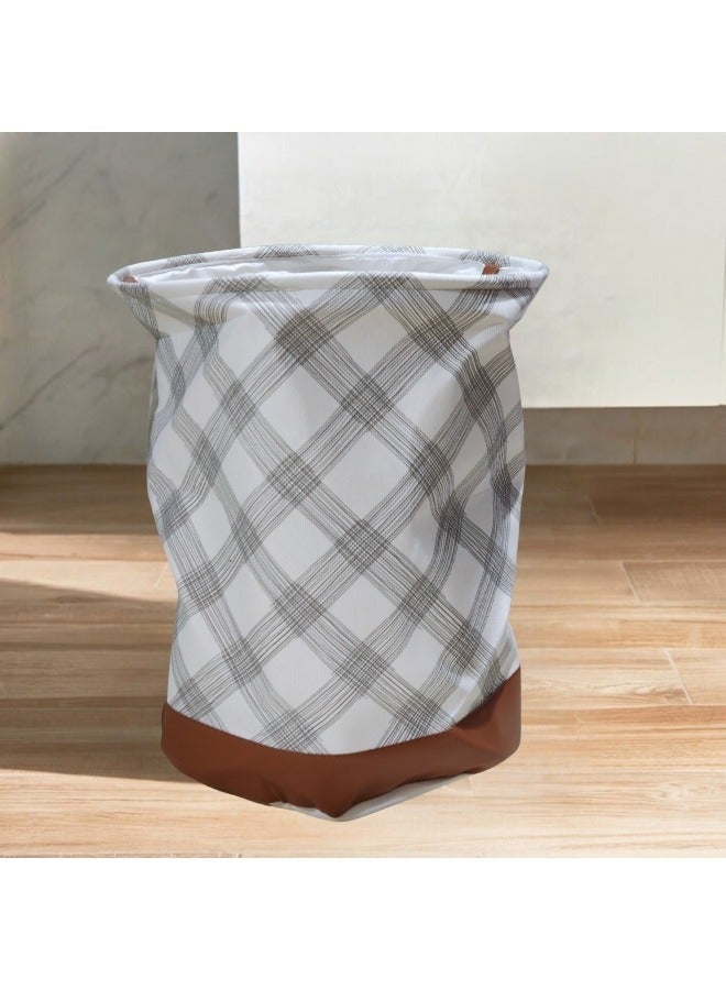 Round Foldable Laundry Basket 34*34 cm - Image 1
