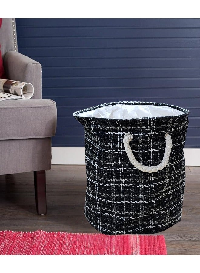Round Foldable Laundry Basket 34*34 cm - Image 4