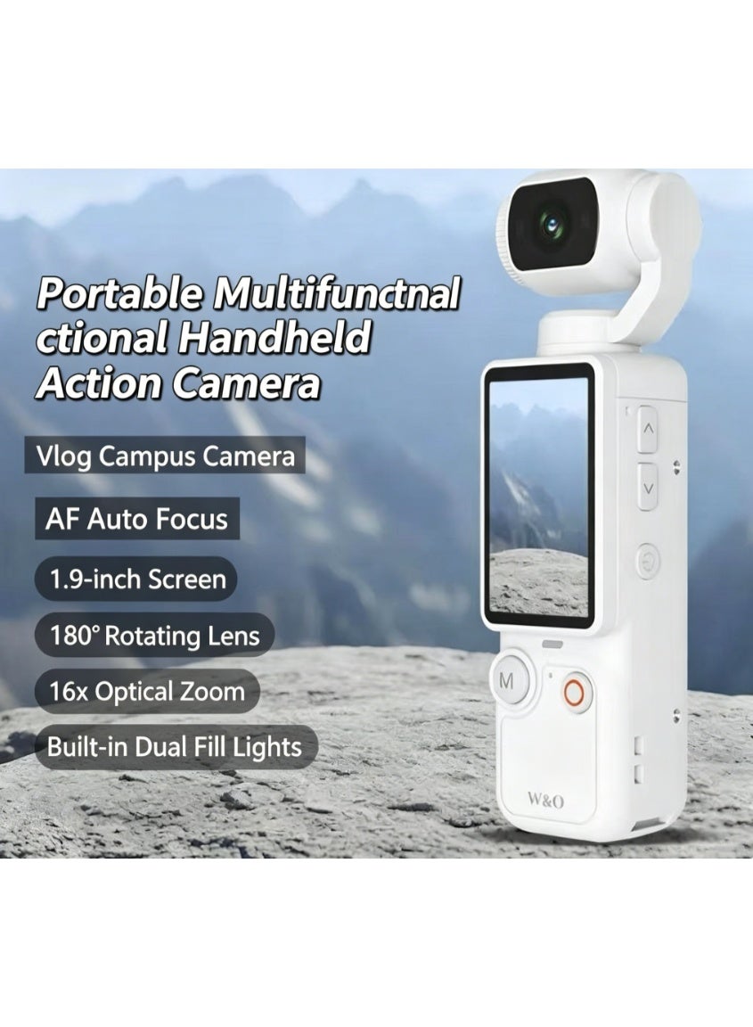 وو W&O 4k Ultra Hd Handheld Action Camera
