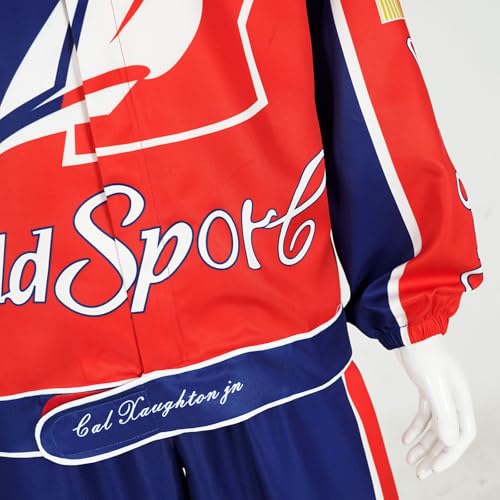 Qosivfey Mens Ricky Bobby Racing Costume Adult Talladega Nights Full Cosplay Set(My20233-4,2XL) - Image 4