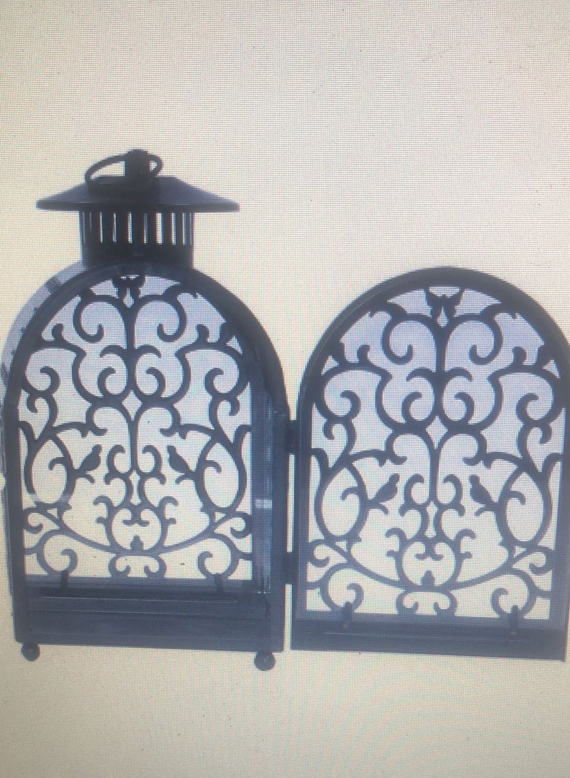 Fanous Ramadan With A Candle Black ( Design May Vary ) - Image 1