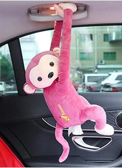 SFMW Car Tissue Box in The Shape of Monkey Doll  - Image 2