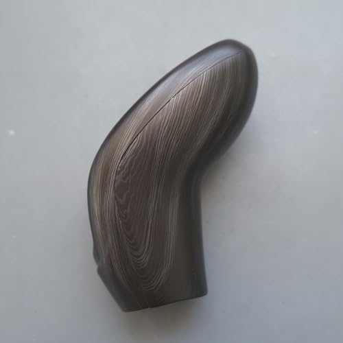 ZiWen Interior Trims Center Gear Shift Knob Cover Accessories for Cadillac XT4 XT5 XT6 CT5 2020-2024 Escalade (Black Wood) - Image 5