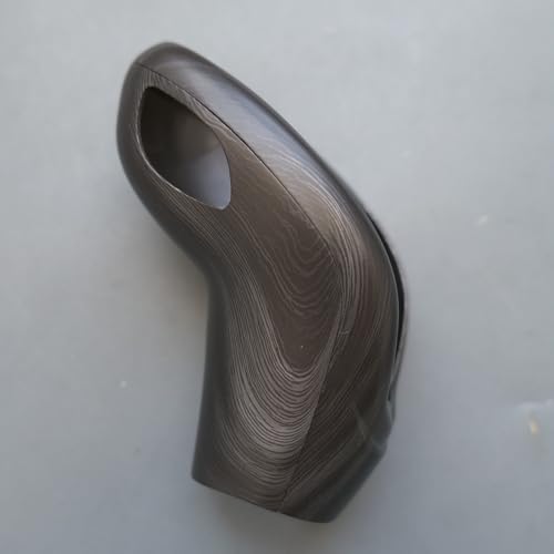 ZiWen Interior Trims Center Gear Shift Knob Cover Accessories for Cadillac XT4 XT5 XT6 CT5 2020-2024 Escalade (Black Wood) - Image 4