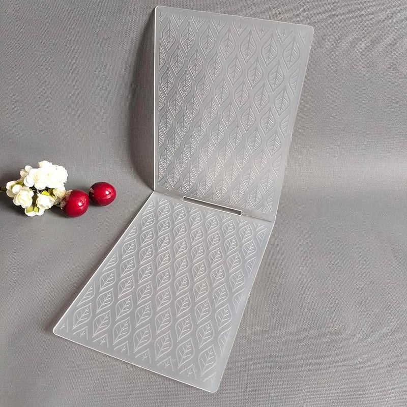 28 Models Embossing Folder Transparent Plastic Plates Design for DIY Paper Cutting Dies Scrapbooking Size 10.5x14.5cm(FD-061) - Image 5