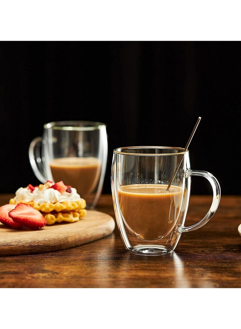 أوزيغالور 1 كوب قهوة زجاجي مزدوج الجدران 350 ملليتر - Image 5