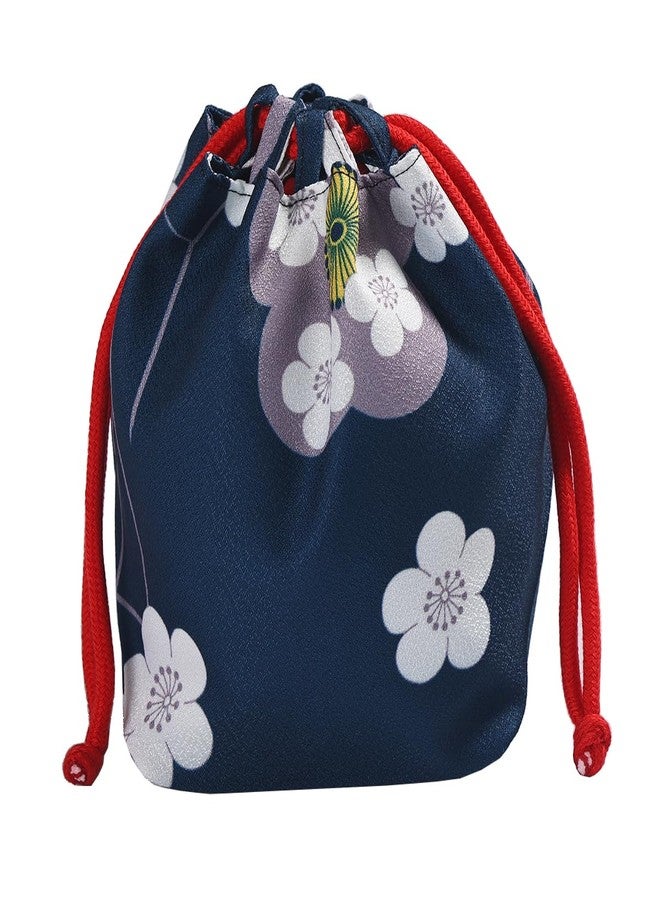 CAMDOM Japanese Drawstring Bag Kimono Handbag Blossom Sakura Bag Vintage Jewelry Coin Purse Gift Bag - Image 3