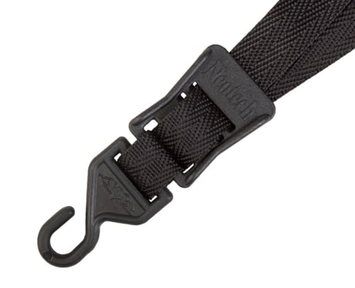 Neo Tech Neotech Saxophone Soft Neck Strap - Regular - Open Hook for Baritone & Alto Sax Neck Strap, Clarinets, English Horns - Comfortable Neoprene (Black) - Image 2
