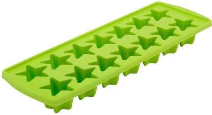 ShopoBox Unbreakable Plastic Star Shape ice Cube Tray Set of 4pcs Tray Multicolor Pack of 4 - Image 3