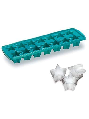 ShopoBox Unbreakable Plastic Star Shape ice Cube Tray Set of 4pcs Tray Multicolor Pack of 4 - Image 2