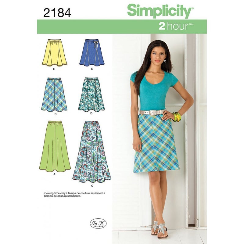 Simplicity Learn to Sew Women's Skirt Sewing Pattern, Sizes 6-14 - Image 5