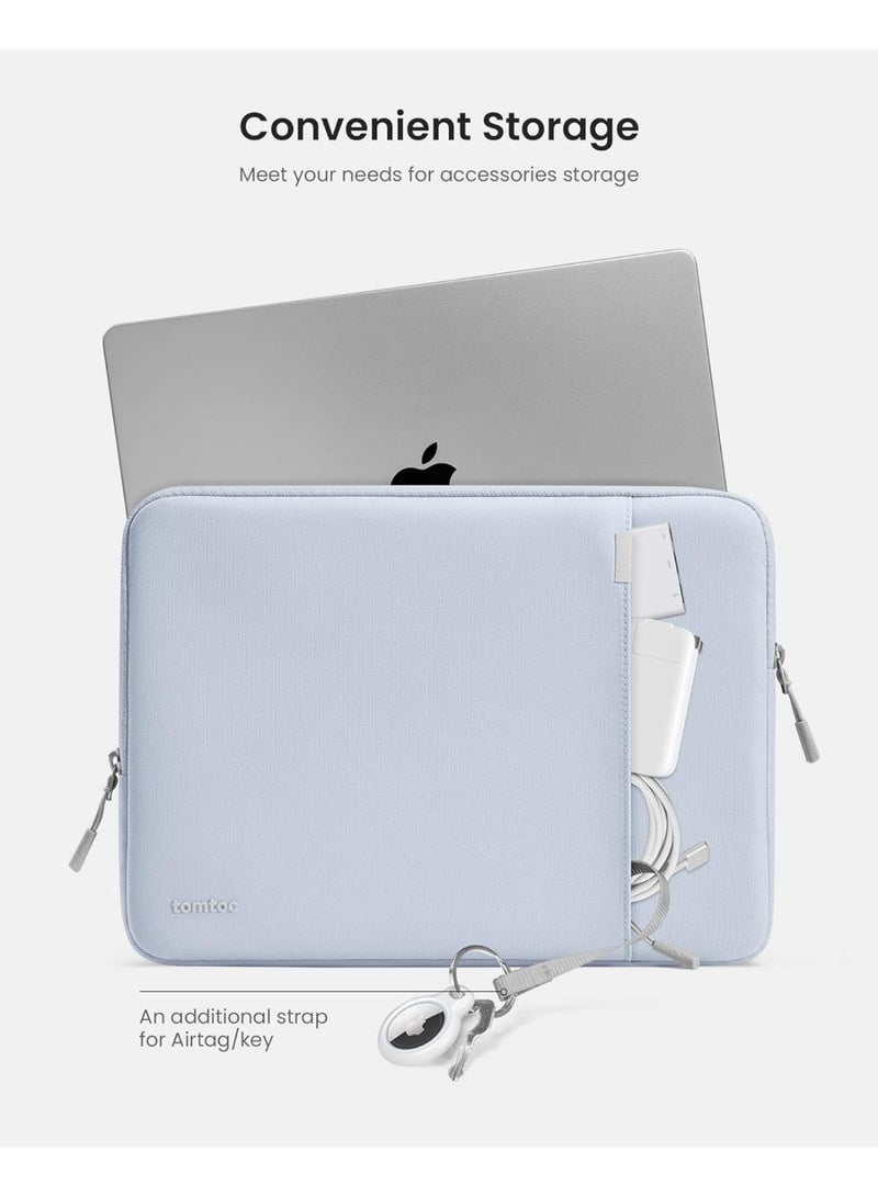 Tomtoc Defender-A13 Case for 14 Inch MacBook Pro M4/M3/M2/M1 Water-Repellent Shockproof Full Protection Eco-Friendly Laptop Sleeve  - Image 3