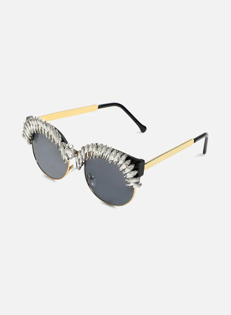 SOHI Radiant Style: Embellished Artificial Sunglass Jewellery
