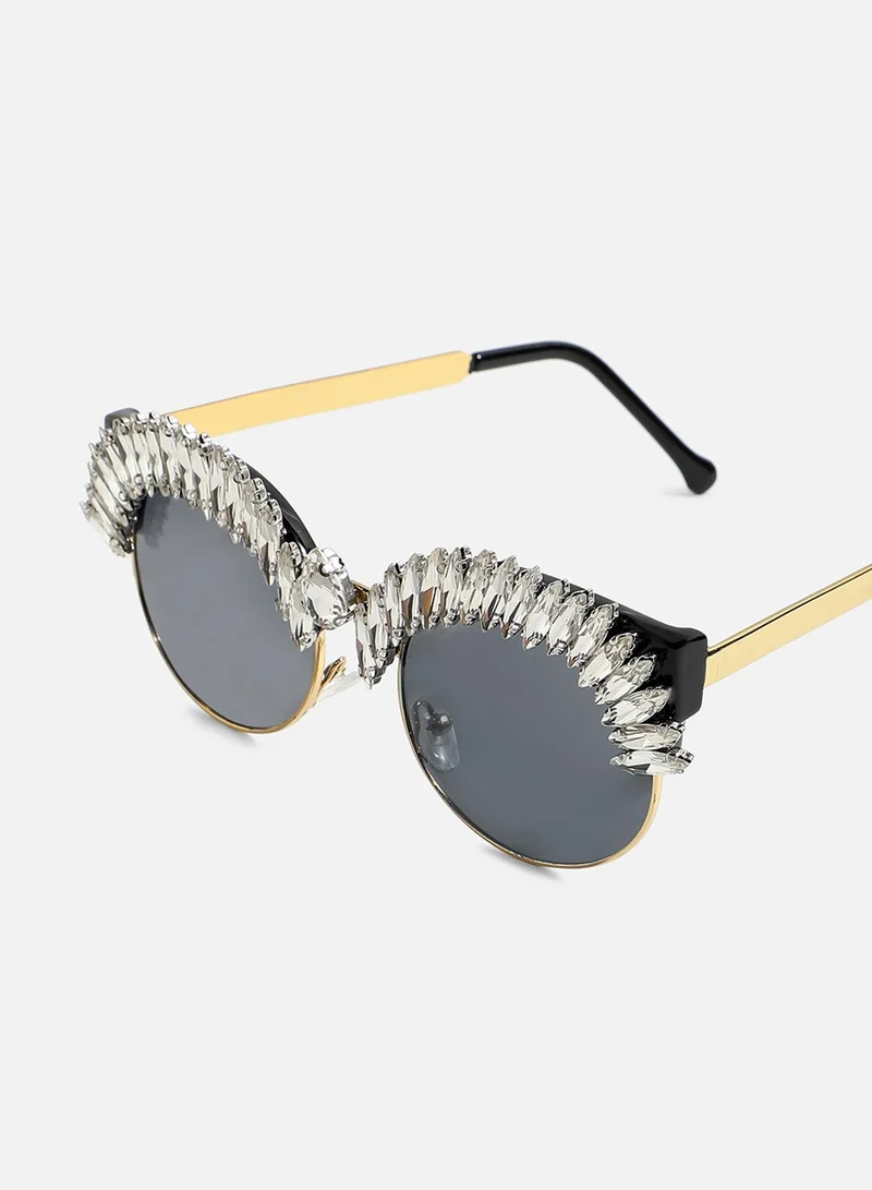 SOHI Radiant Style: Embellished Artificial Sunglass Jewellery