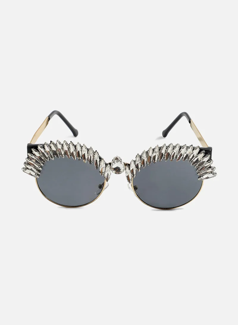 SOHI Radiant Style: Embellished Artificial Sunglass Jewellery