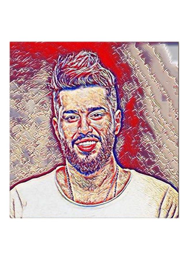 RYN Mohammed Al Salem MDF Wall Art Multicolour - Image 1