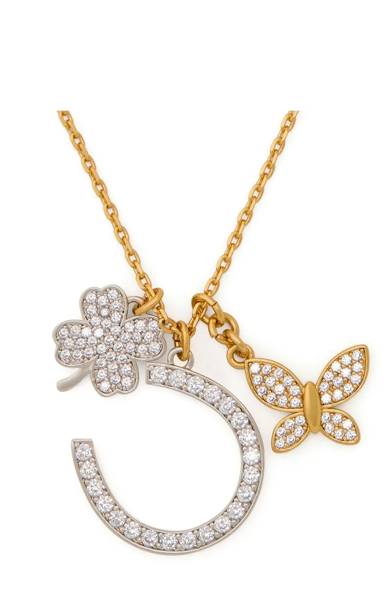 Kate Spade Lucky Charm Statement Pendant