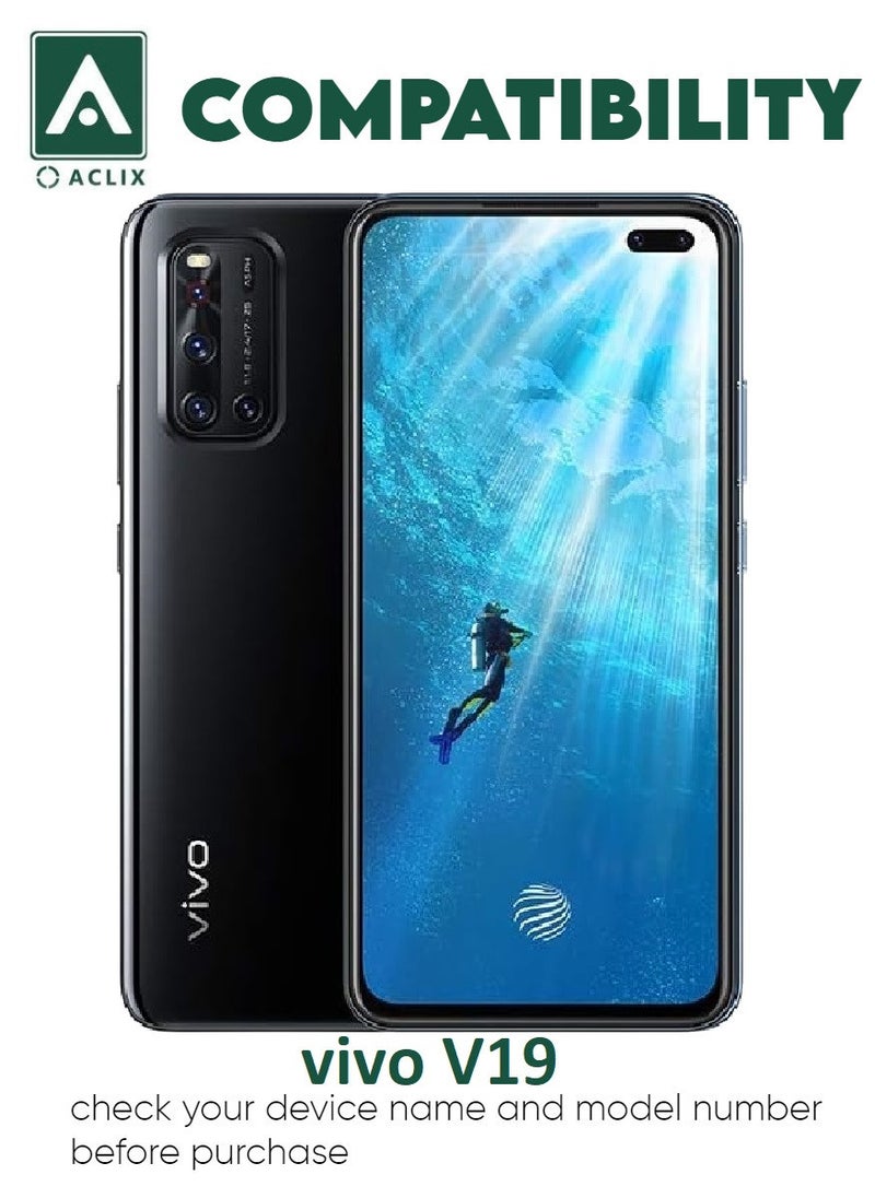 ACLIX 3 Pieces Antistatic ESD Dustproof Premium Quality High Definition Tempered Glass Screen Protector Designed For vivo V19 - Image 3