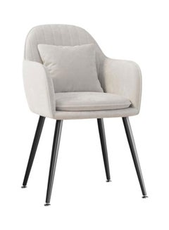 White(Velve Fabric Chair)
