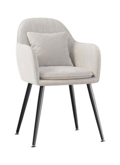 White(Velve Fabric Chair)