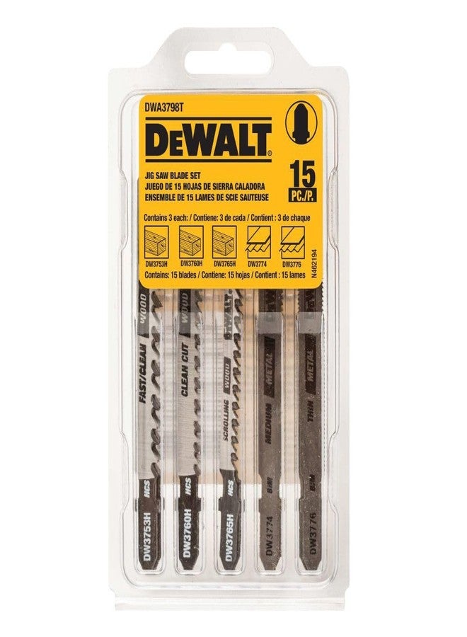 DEWALT 15 PIECE T-SHANK JIG SAW SET - Image 5