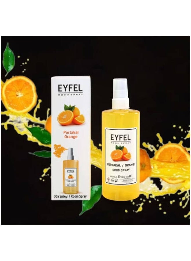 آيفيل معطر جو بخاخ برائحة البرتقال - رائحة تدوم طويلًا، ٤٠٠ مل | زيوت عطرية فاخرة للمنزل والمكتب - Image 1