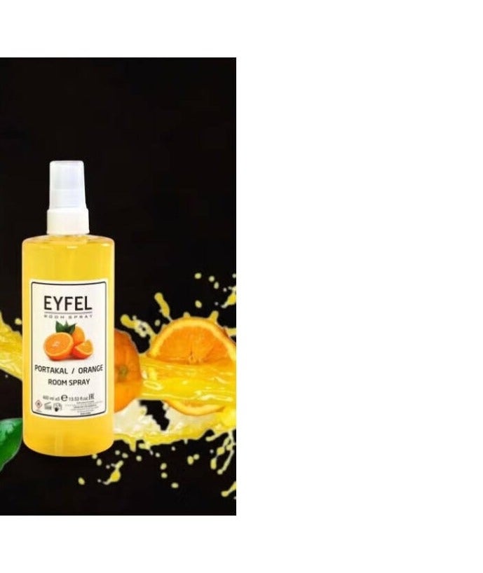 آيفيل معطر جو بخاخ برائحة البرتقال - رائحة تدوم طويلًا، ٤٠٠ مل | زيوت عطرية فاخرة للمنزل والمكتب - Image 1
