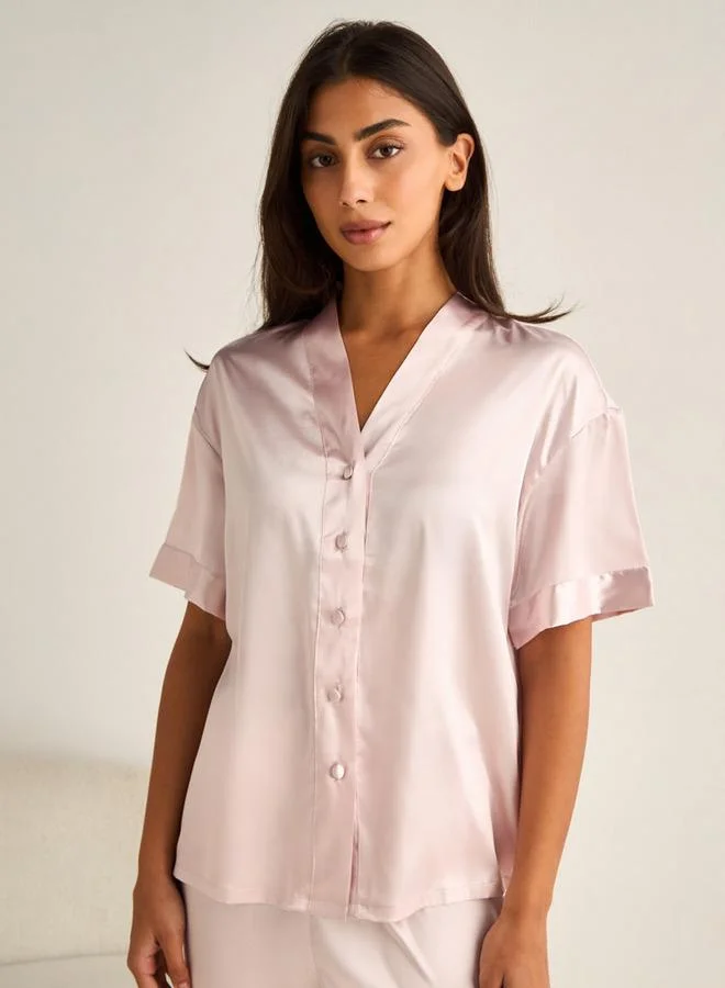 Splash FAV Pyjama Set Button-Down Shirt & Trousers