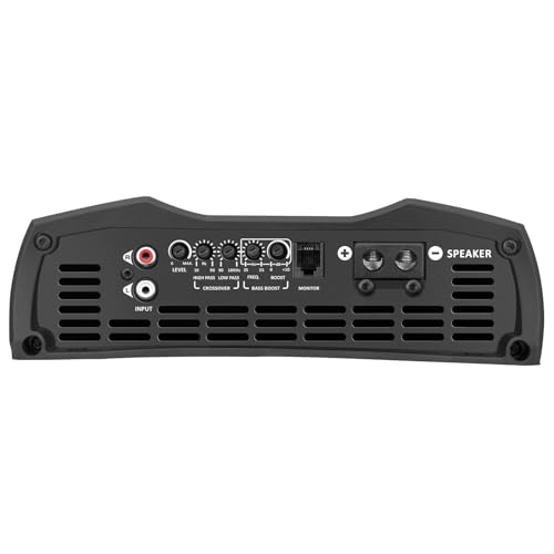 Taramp's Taramps MD 3000.1 2-Ohms Car Amplifier, 3000W RMS Full Range Digital Monoblock Class D MOSFET Amp, Crossover, Low/High Pass Filter, Bass Boost, Level Control, LED Indicator, High Performance Car Audio - Image 5