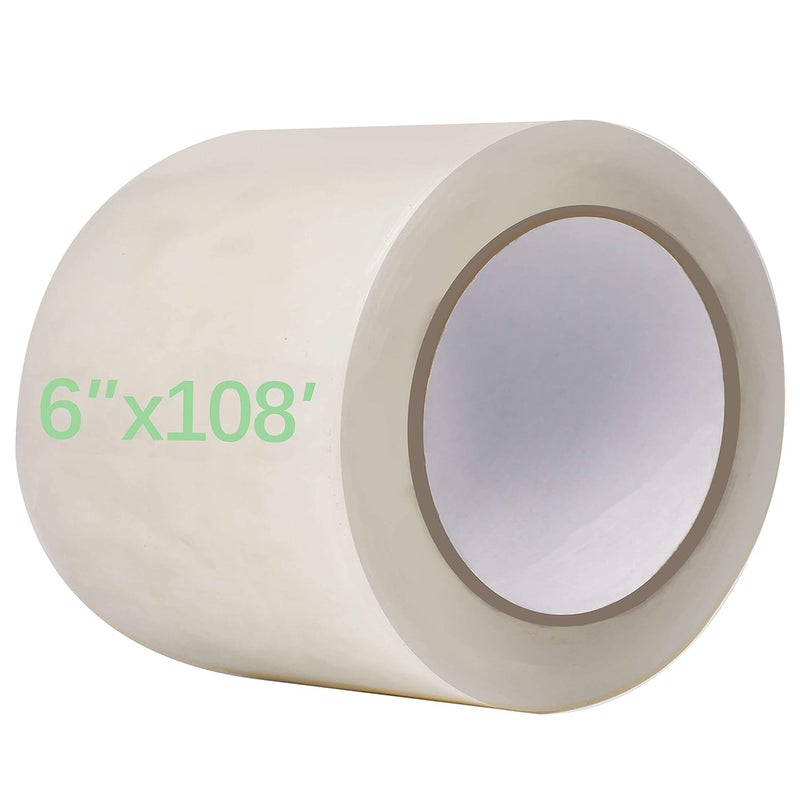 vensovo Greenhouse Covering Plastic Repair Tape - Heavy Duty 6″x108′ Garden Green House Sheeting, Plastic Polyethylene Film Repair Tape - Image 1