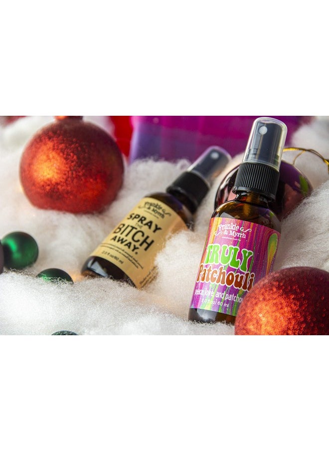 null - بخاخ العلاج العطري Frankie & Myrrh Truly Patchouli - زيت الباتشولي الداكن للغرفة والكتان والجسم. رائحة ترابية ومسكية من المياه العذبة للاسترخاء والطاقة. - Image 1