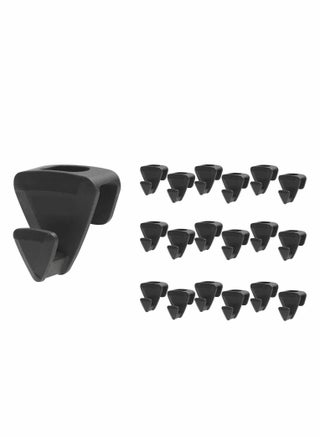 Clothes Hanger Connector Hooks, Ultra- Premium Hanger Hooks, Space Saving Hanger Extender Closet Organizer, Triple Closet Space 18 Value Pack, Black, 2 in. - pzsku/ZD36D2F24E517B630A57FZ/45/_/1676272269/1adff4ba-892a-4665-8f72-0946e08e541f
