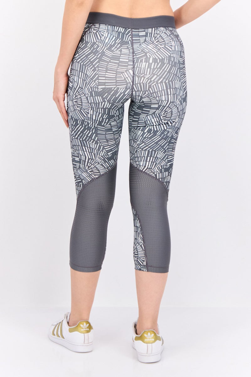 Nike Women Sportswear Fit Training Capri Leggings, Grey - Image 3