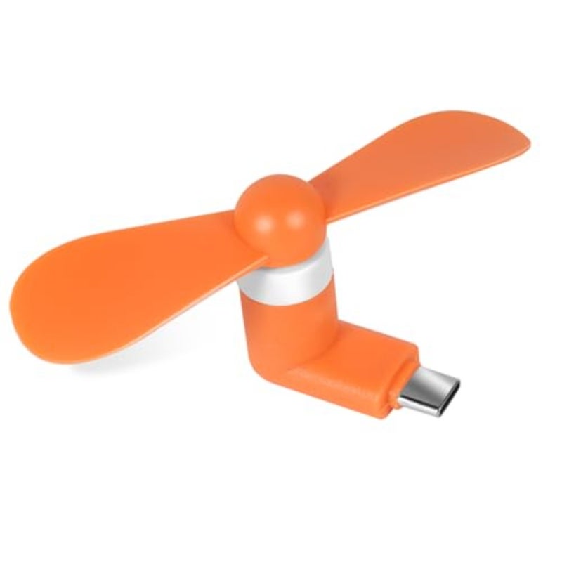 Mini Cell Phone Fan - Colorful Powerful Fan Compatible for iPhone, iPad, Android Smartphone, Tablet - Cell Phone Summer Accessories - 6-Pack - Image 3