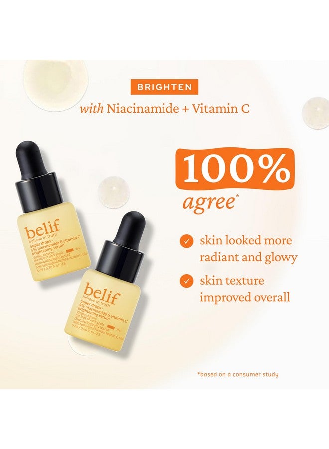 بليف مجموعة بيليف ديسكوفر جلوينج سكين ميني: سيروم ببتيدات لشد البشرة، سيروم ملتي 7 هيالورون المرطب، سيروم فيتامين سي، مجموعة سوبر دروبس التجريبية، حمض الهيالورونيك، 5% نياسيناميد، ريتينول، منتجات العناية بالبشرة الكورية - Image 3