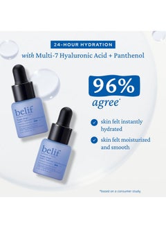 belif belif Discover Glowing Skin Mini Kit: Peptides Firming Serum, Multi7-Hyaluron Hydrating Serum, Vitamin C Serum, Super Drops Trial Set, Hyaluronic Acid, 5% Niacinamide, Retinol, Korean Skin Care  - Image 4