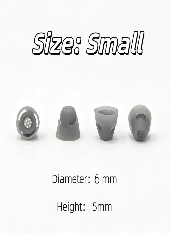 AroneMom Hearing Aid Domes Small 6mm 20 Pcs fit Resound & Jabra Hearing Aids Tips Comfort Hearing aid Accessories - Image 3