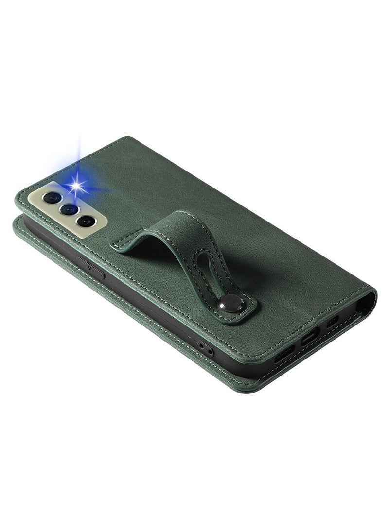 Loquat Suitable For Samsung Solid Color Magnetic Flip Leather Case - Image 2