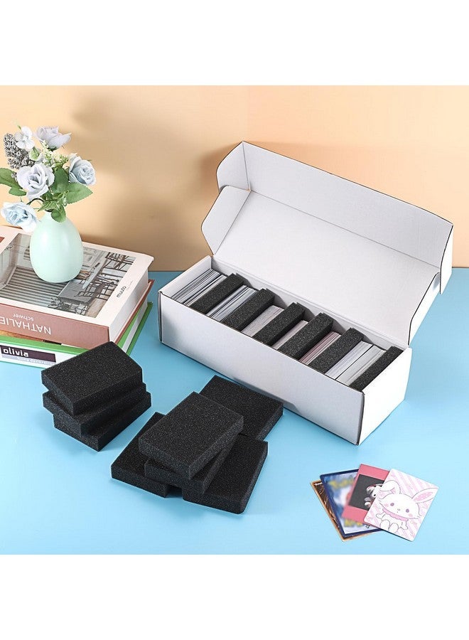 OwnMy 50PCS Sponge Trading Card Dividers for Trading Card Storage Box to Fill Extra Space, Shock-Absorbing Sponge Card Separators Trading Card Spacers Game Cards Organizers - Image 2