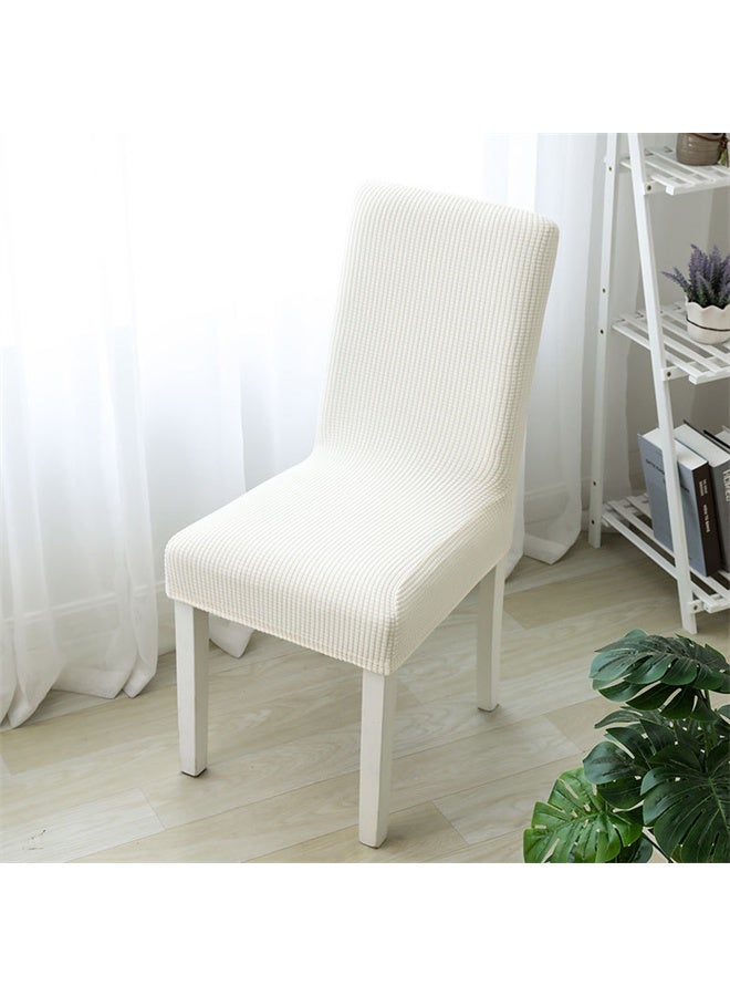 HOMESTAR 6pcs Dining Chair Stretch Chair Covers for Dining Room Chair, Removable Kitchen Chair Covers, Chair Protector Covers for Dining Room, Hotel - Image 2