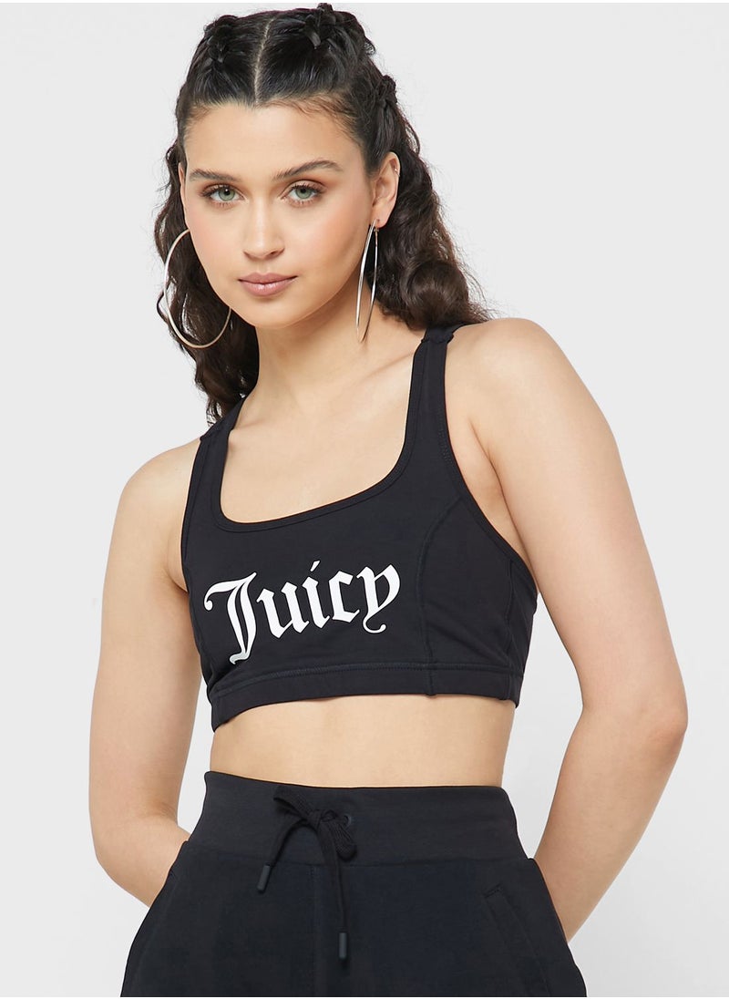 Juicy Couture - Logo Sports Bra - Image 1