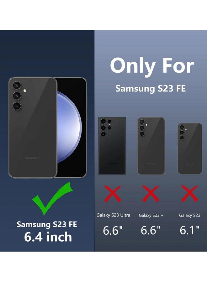 أوتربوكس جراب OtterBox Defender Series لهاتف Samsung Galaxy S23 FE (فقط) - مشبك جراب متضمن - حماية من الميكروبات - عبوة غير مخصصة للبيع بالتجزئة - أسود - Image 2