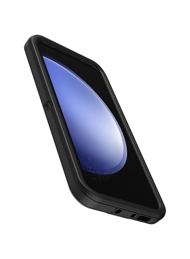 أوتربوكس جراب OtterBox Defender Series لهاتف Samsung Galaxy S23 FE (فقط) - مشبك جراب متضمن - حماية من الميكروبات - عبوة غير مخصصة للبيع بالتجزئة - أسود - Image 4