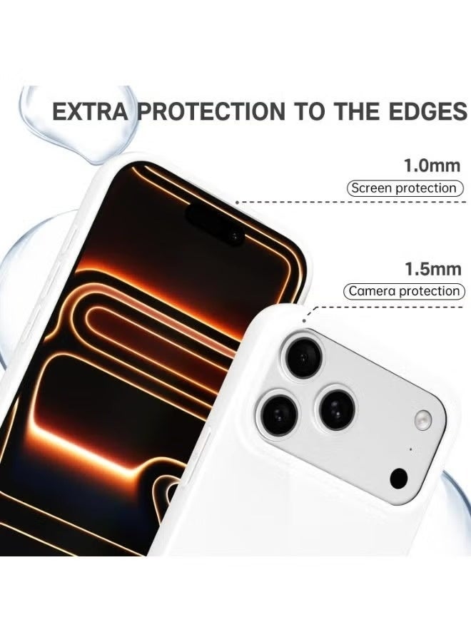 ELTRAZONE iPhone 17 Pro Soft Silicone Full Body Case | Shockproof Slim Protective Cover | Anti-Scratch Silicone Back Case for iPhone 17 Pro 6.3-Inch - Image 3