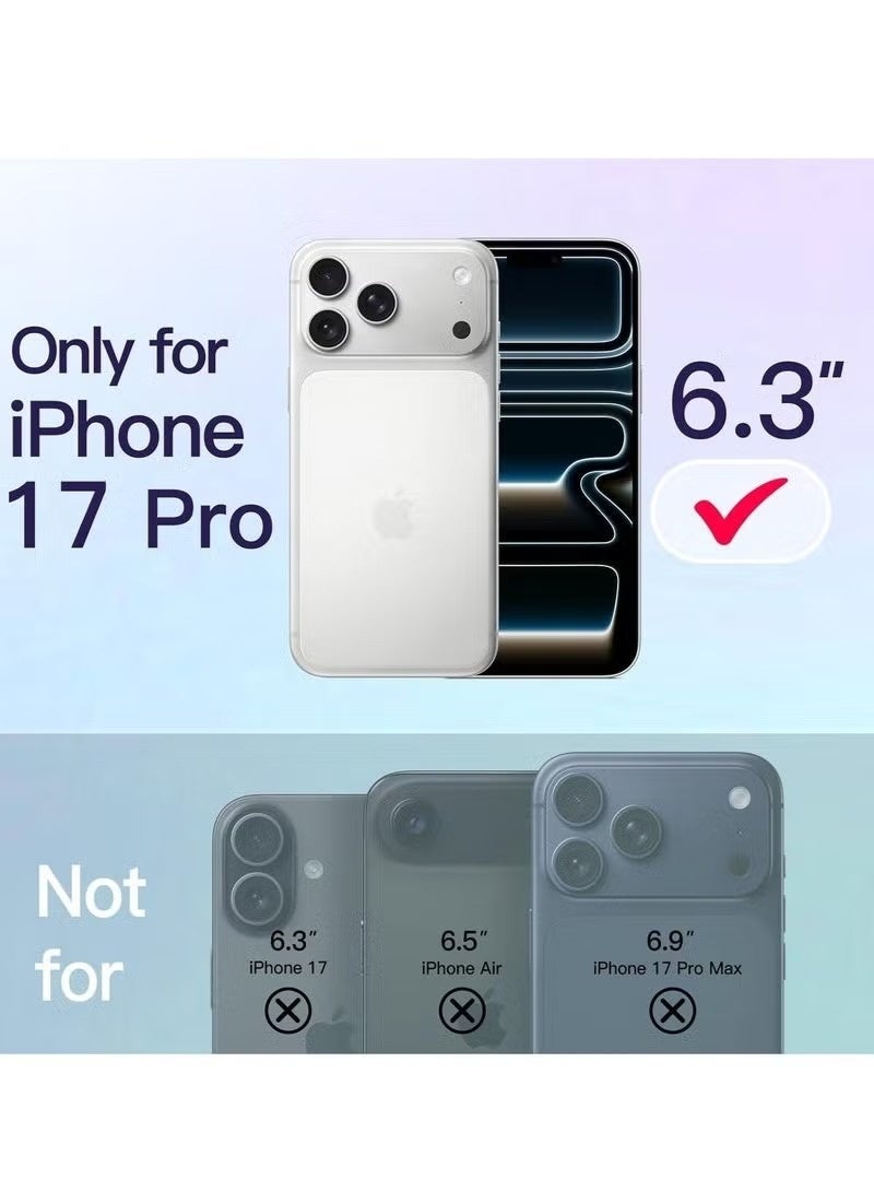 ELTRAZONE iPhone 17 Pro Soft Silicone Full Body Case | Shockproof Slim Protective Cover | Anti-Scratch Silicone Back Case for iPhone 17 Pro 6.3-Inch - Image 4