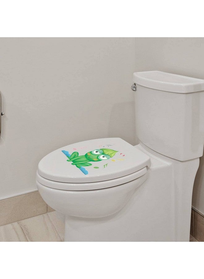 Saomour Cute Music Frog Wall Stickers, Multicolor Cartoon Stickers for Bedroom, Living Room, Kids Room, Waterproof PVC Material, Single Use - Image 4