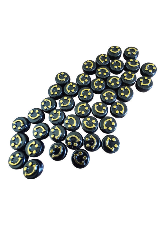 NIBEMINENT 250-Piece Craft Making Smiley Face Beads 0.10x0.6cm - Image 4