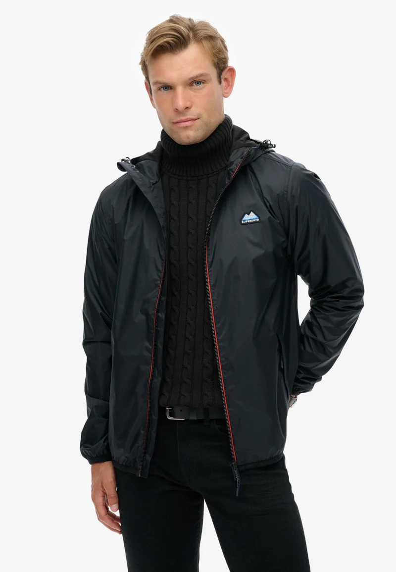 سوبر دراي جاكيت واقٍ من الرياح بتصميم أساسي بثلاث طبقات